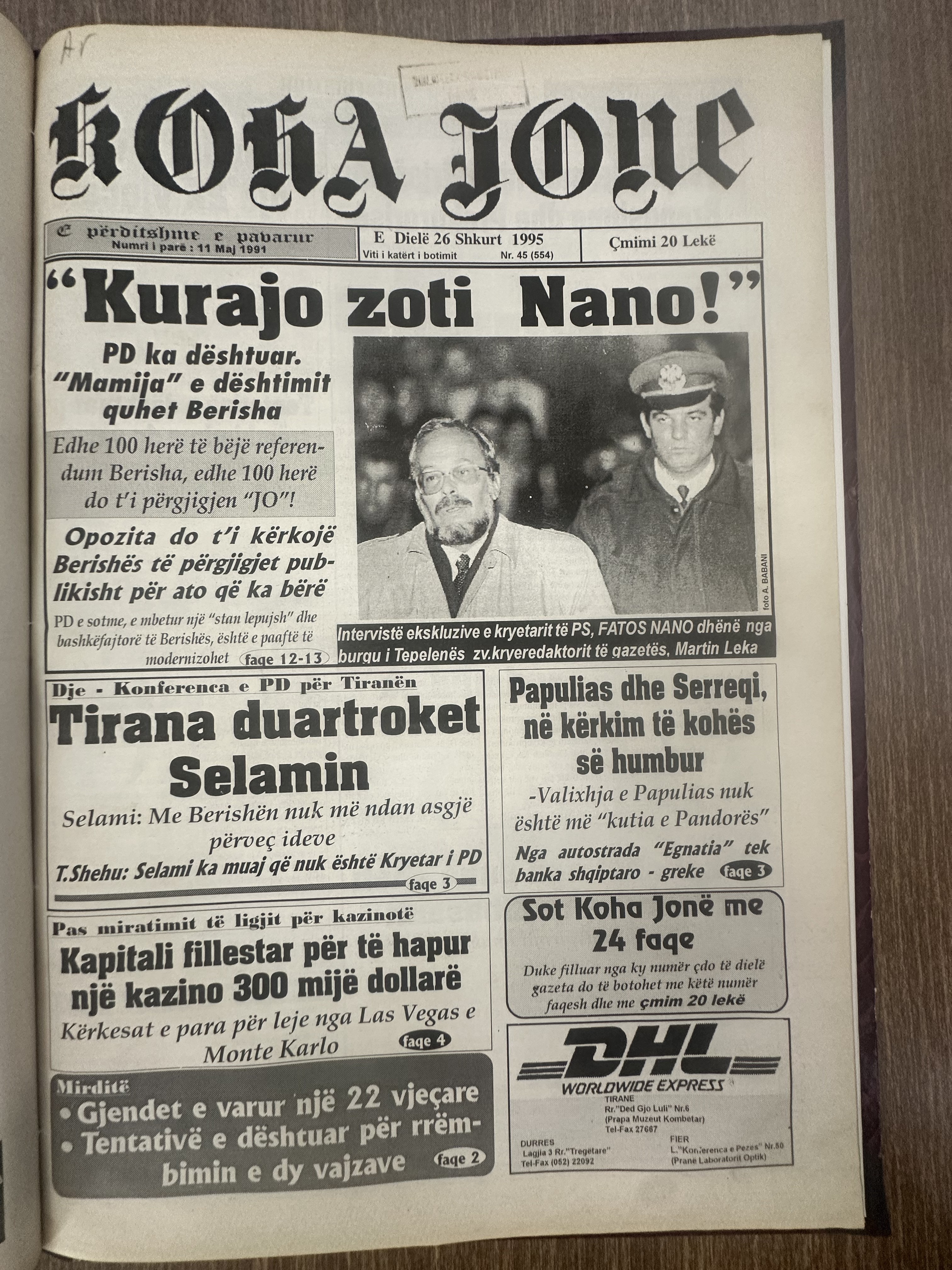 Koha Jonë 1995-02-26